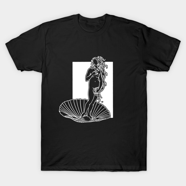 The Birth of Venus T-Shirt by Museum of Mysteries